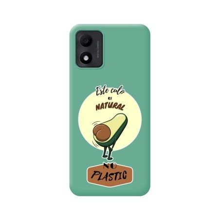 Funda Silicona Líquida Verde para TCL 305i diseño Culo Natural Dibujos