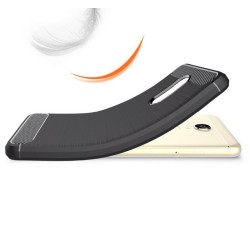 Funda Gel Tpu Tipo Carbon Negra para Xiaomi Redmi 5 2