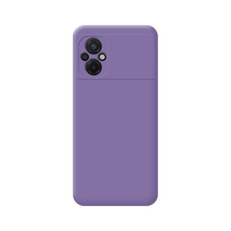Funda Silicona Líquida Ultra Suave para Xiaomi POCO M5 color Morada