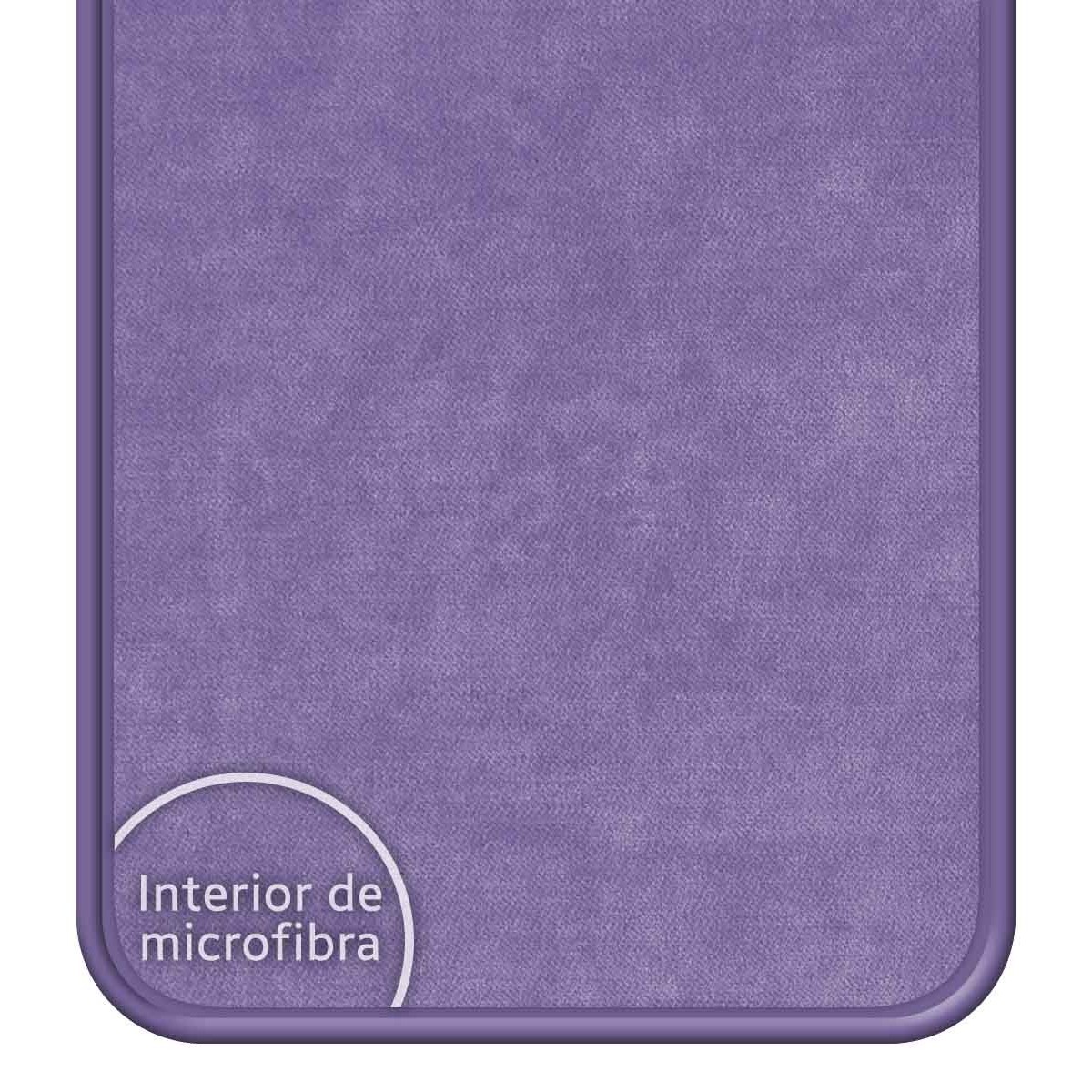 Funda Silicona Líquida Ultra Suave para Xiaomi POCO M5 color Morada