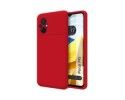 Funda Silicona Líquida Ultra Suave para Xiaomi POCO M5 color Roja