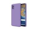 Funda Silicona Líquida Ultra Suave para ZTE Blade A71 color Morada