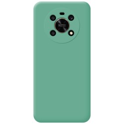 Funda Silicona Líquida Ultra Suave para Huawei Honor Magic 4 Lite color Verde 2