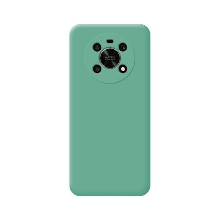 Funda Silicona Líquida Ultra Suave para Huawei Honor Magic 4 Lite color Verde