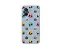 Funda Silicona Líquida Azul para Xiaomi POCO M5 diseño Catrina Dibujos