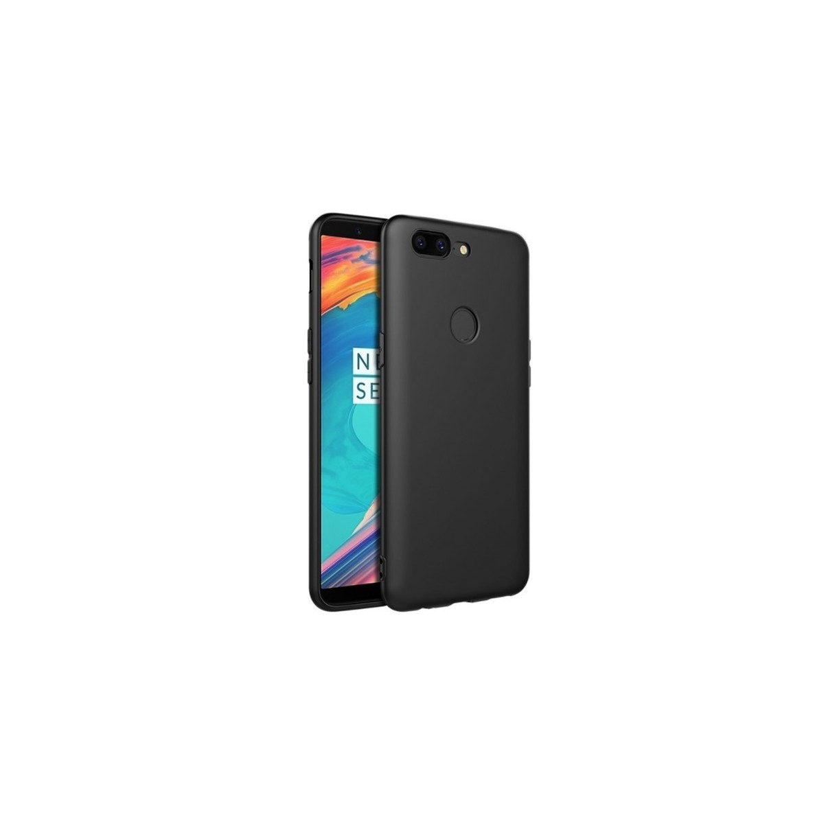 Funda Gel Tpu Tipo Mate Negra para Xiaomi Redmi 4X