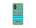Funda Silicona Líquida Verde para Xiaomi POCO M5 diseño Agua Dibujos