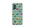 Funda Silicona Líquida Verde para Xiaomi POCO M5 diseño Catrina Dibujos