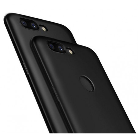 Funda Gel Tpu Tipo Mate Negra para Xiaomi Redmi 4X