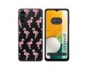 Funda Silicona Transparente para Samsung Galaxy A13 5G diseño Flamenco Dibujos