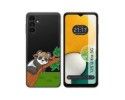 Funda Silicona Transparente para Samsung Galaxy A13 5G diseño Panda Dibujos