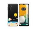 Funda Silicona Transparente para Samsung Galaxy A13 5G diseño Playa Dibujos