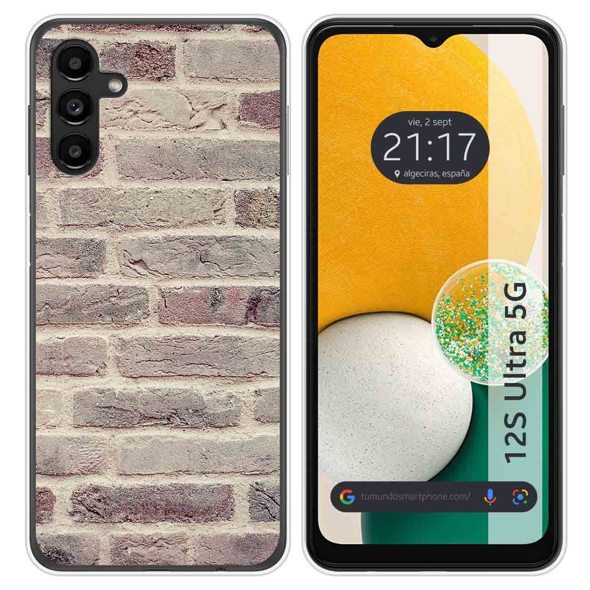 Funda Silicona para Samsung Galaxy A13 5G diseño Ladrillo 01 Dibujos