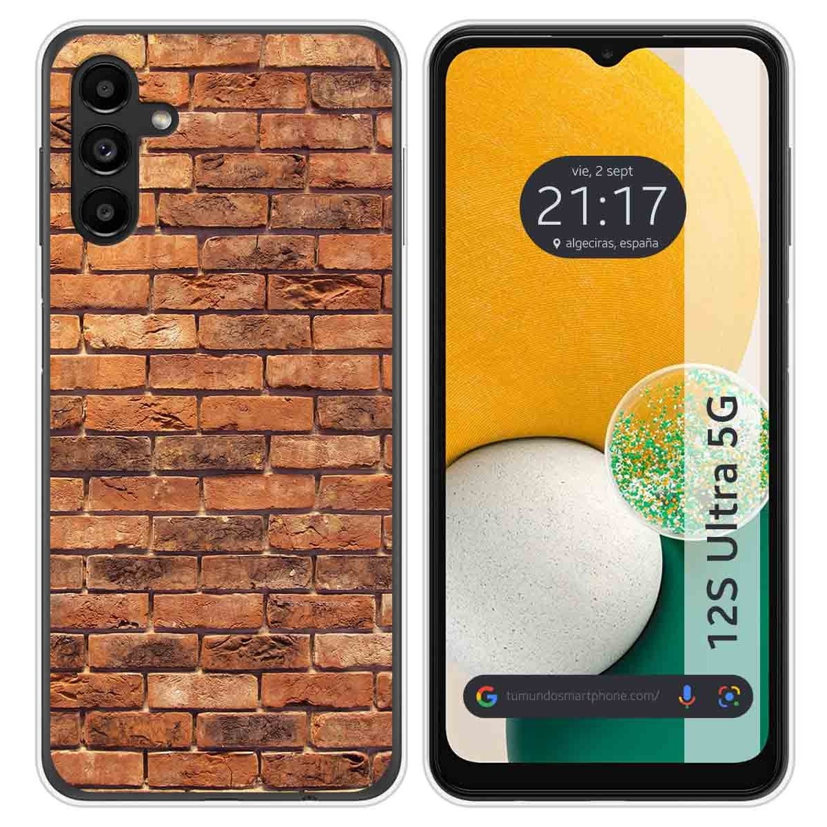 Funda Silicona para Samsung Galaxy A13 5G diseño Ladrillo 04 Dibujos