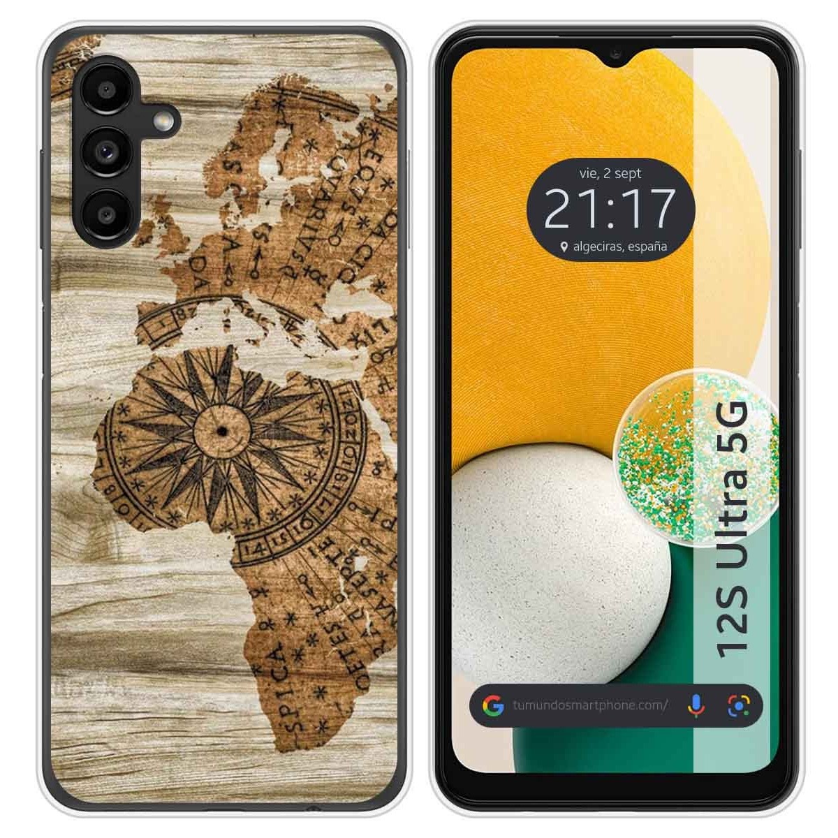Funda Silicona para Samsung Galaxy A13 5G diseño Madera 07 Dibujos