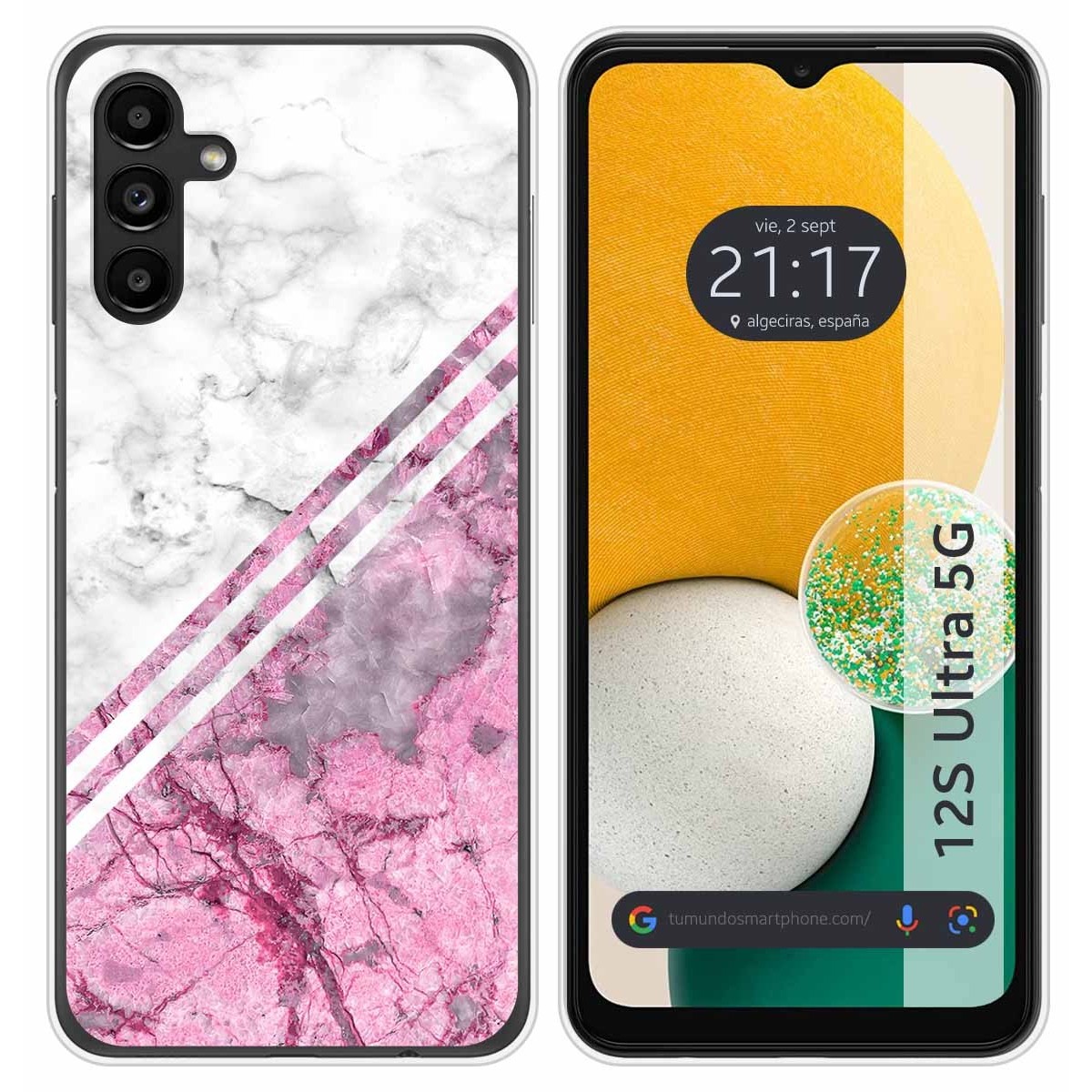 Funda Silicona para Samsung Galaxy A13 5G diseño Mármol 03 Dibujos