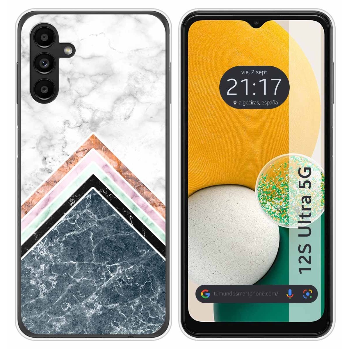 Funda Silicona para Samsung Galaxy A13 5G diseño Mármol 05 Dibujos