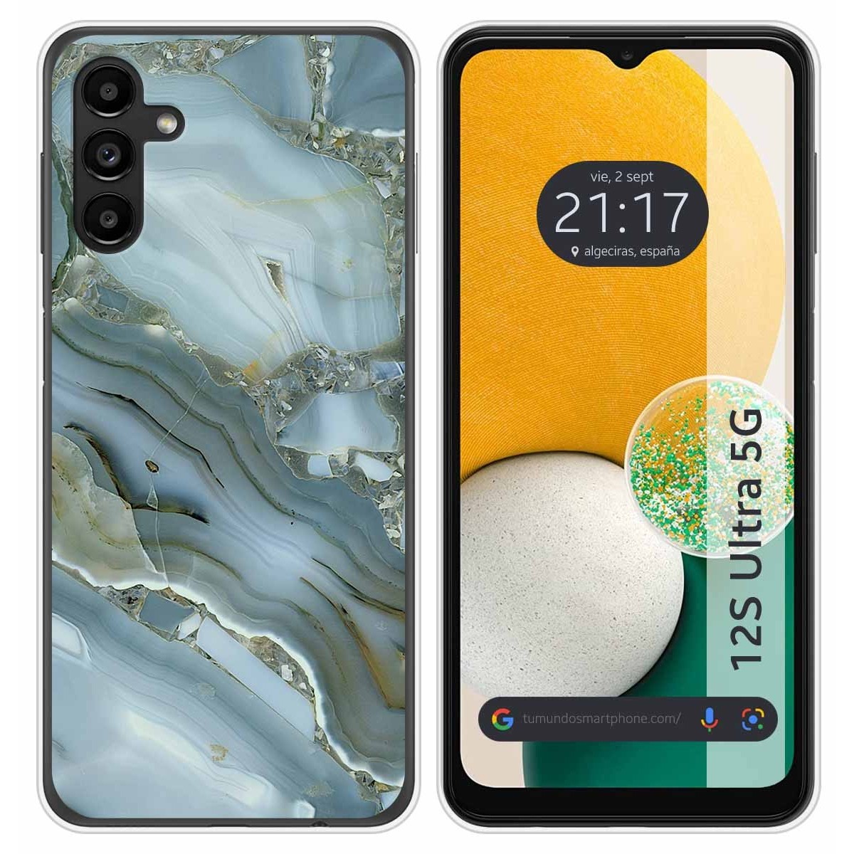 Funda Silicona para Samsung Galaxy A13 5G diseño Mármol 09 Dibujos