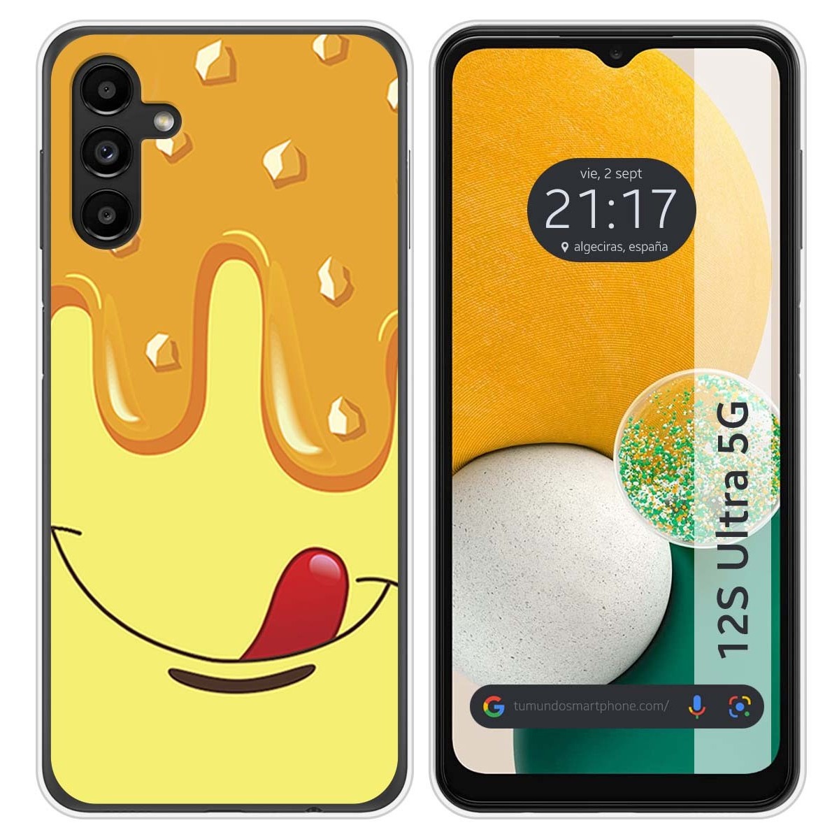 Funda Silicona para Samsung Galaxy A13 5G diseño Helado Vainilla Dibujos