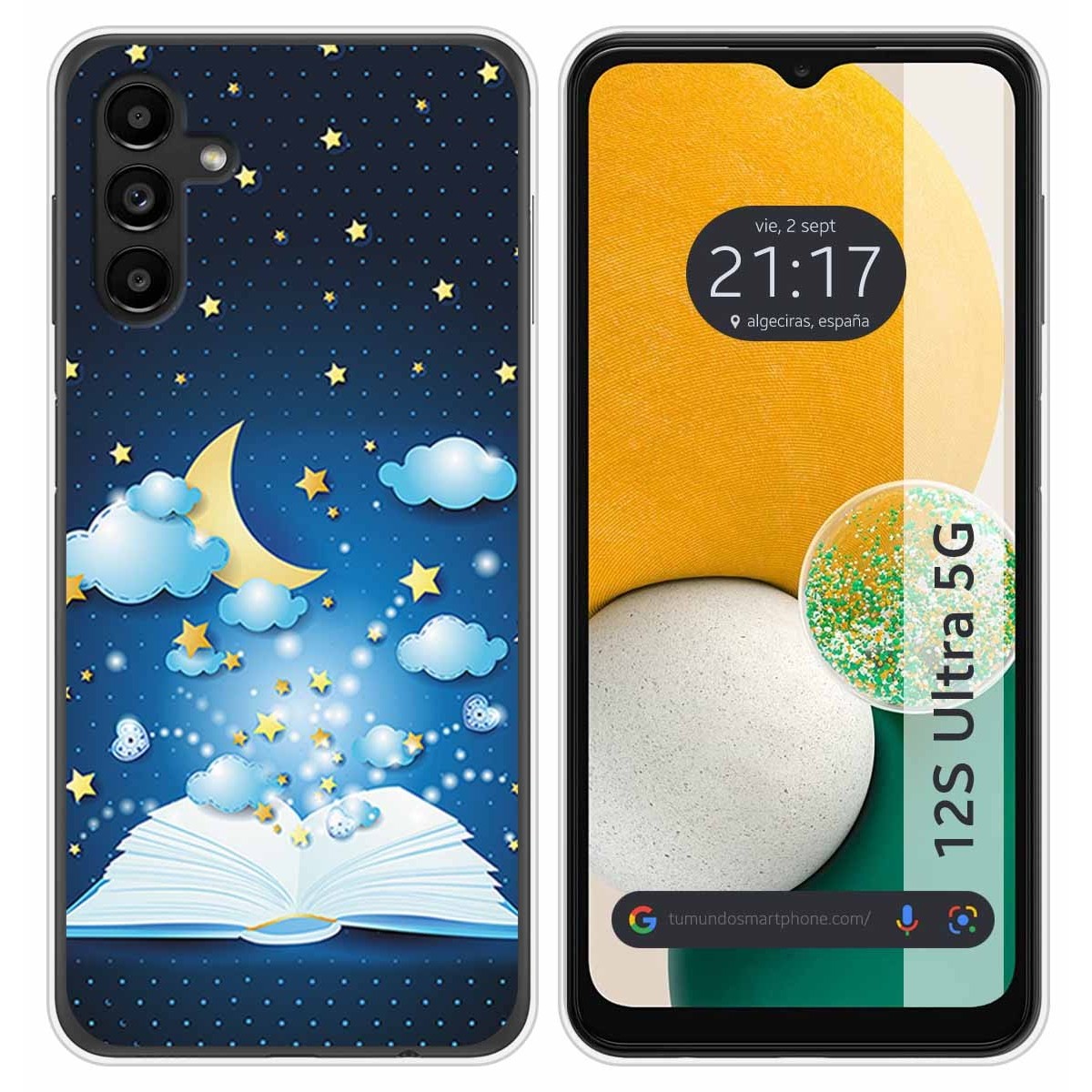 Funda Silicona para Samsung Galaxy A13 5G diseño Libro Cuentos Dibujos