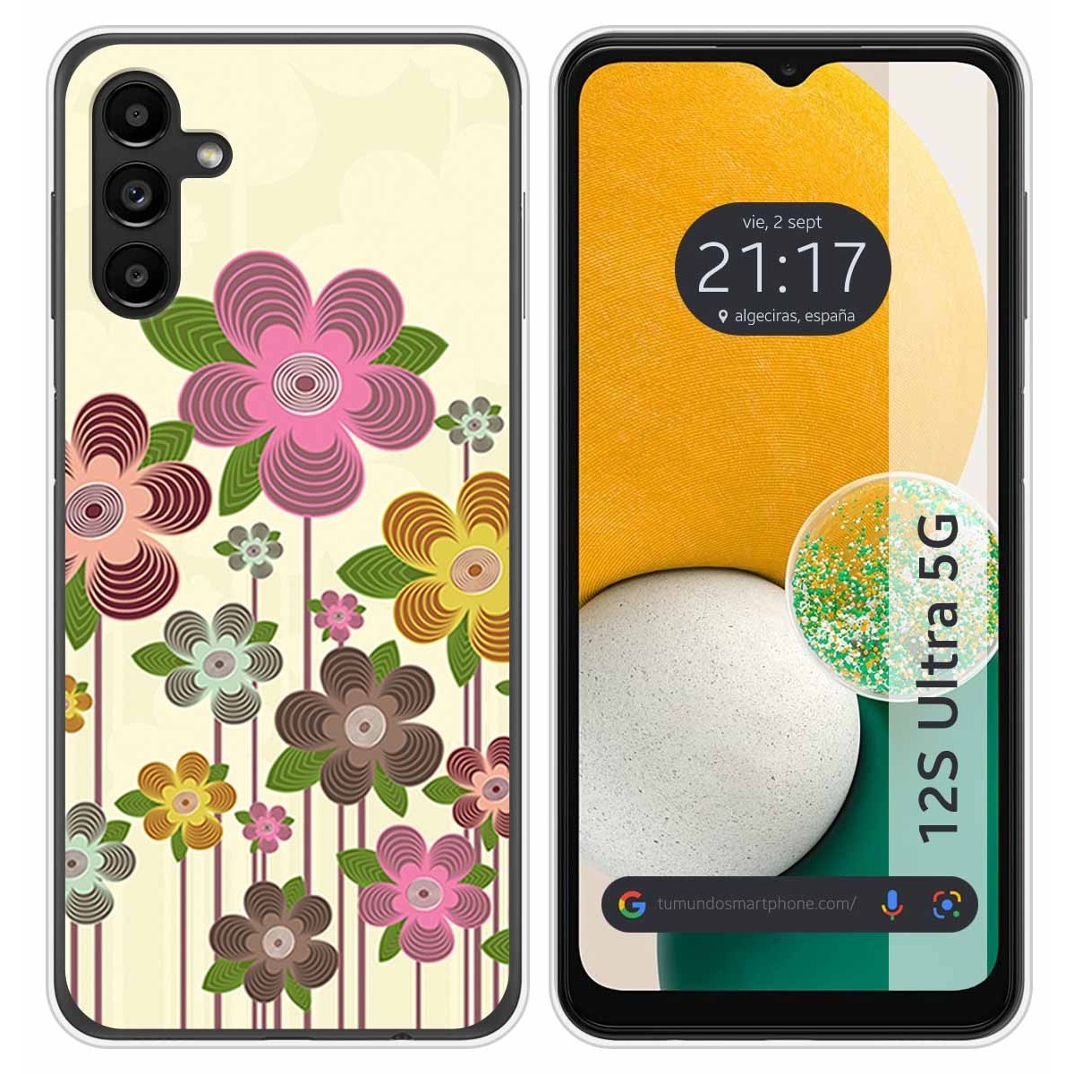 Funda Silicona para Samsung Galaxy A13 5G diseño Primavera En Flor Dibujos