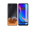 Funda Silicona Transparente para TCL 305i diseño Bufalo Dibujos