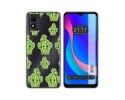Funda Silicona Transparente para TCL 305i diseño Cactus Dibujos