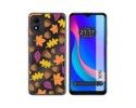 Funda Silicona Transparente para TCL 305i diseño Otoño Dibujos