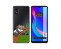 Funda Silicona Transparente para TCL 305i diseño Panda Dibujos