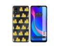 Funda Silicona Transparente para TCL 305i diseño Pato Dibujos