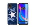 Funda Silicona para TCL 305i diseño Camuflaje 03 Dibujos