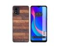 Funda Silicona para TCL 305i diseño Madera 03 Dibujos