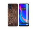 Funda Silicona para TCL 305i diseño Madera 06 Dibujos