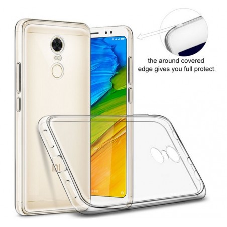 Funda Gel Tpu Fina Ultra-Thin 0,3mm Transparente para Xiaomi Redmi 5