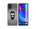 Funda Silicona para TCL 305i diseño Barba Dibujos