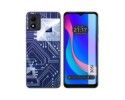 Funda Silicona para TCL 305i diseño Circuito Dibujos