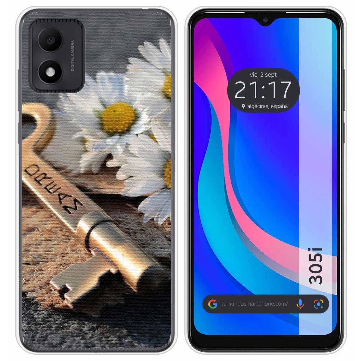 Funda Silicona para TCL 305i diseño Dream Dibujos