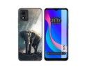 Funda Silicona para TCL 305i diseño Elefante Dibujos