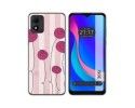 Funda Silicona para TCL 305i diseño Flores Vintage Dibujos