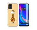 Funda Silicona para TCL 305i diseño Jirafa Dibujos