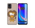 Funda Silicona para TCL 305i diseño Leon Dibujos