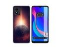Funda Silicona para TCL 305i diseño Tierra Dibujos