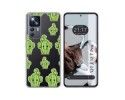 Funda Silicona Transparente para Xiaomi 12T / 12T Pro 5G diseño Cactus Dibujos