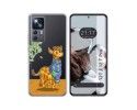 Funda Silicona Transparente para Xiaomi 12T / 12T Pro 5G diseño Jirafa Dibujos