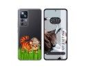 Funda Silicona Transparente para Xiaomi 12T / 12T Pro 5G diseño Tigre Dibujos