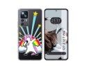 Funda Silicona Transparente para Xiaomi 12T / 12T Pro 5G diseño Unicornio Dibujos