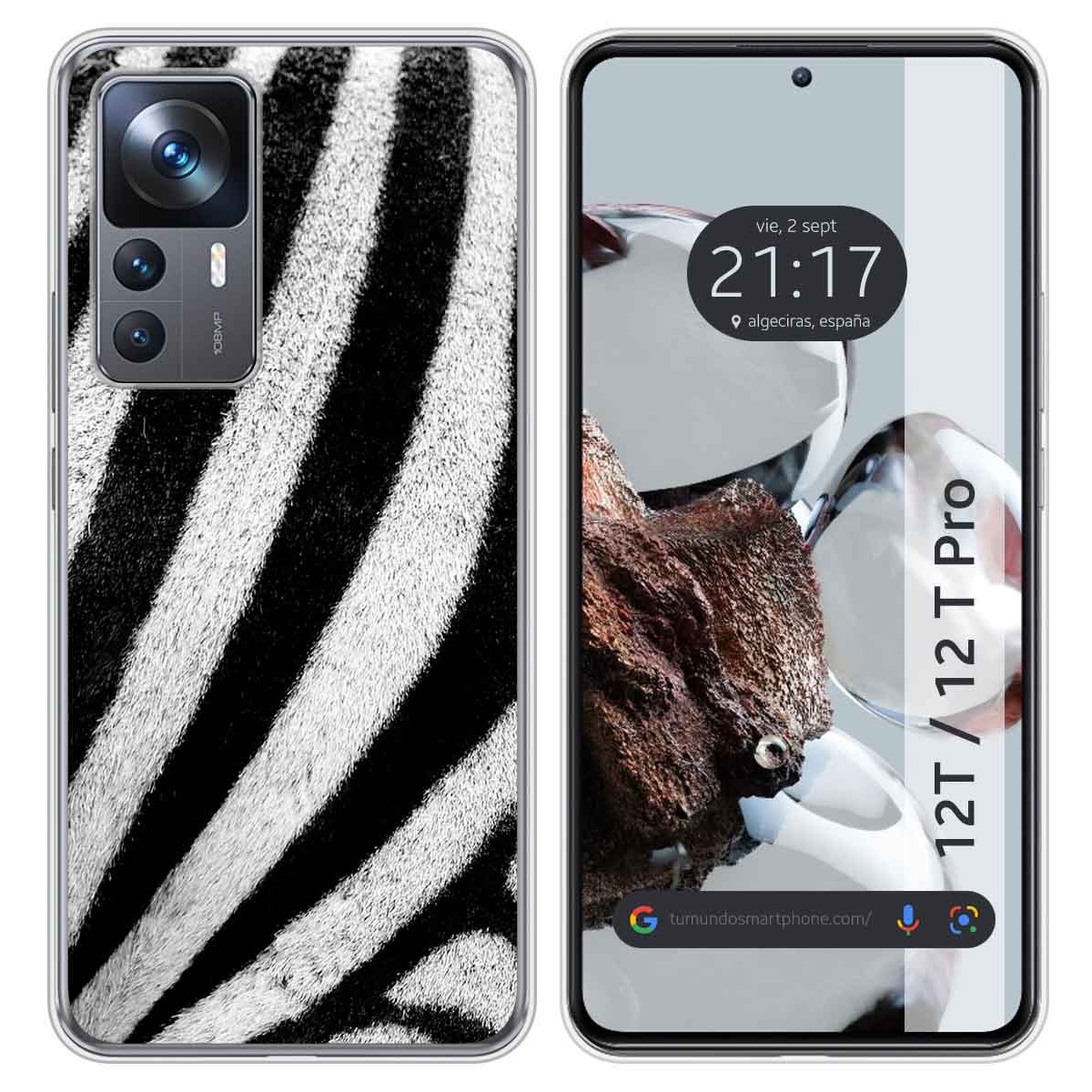 Funda Silicona para Xiaomi 12T / 12T Pro 5G diseño Animal 02 Dibujos
