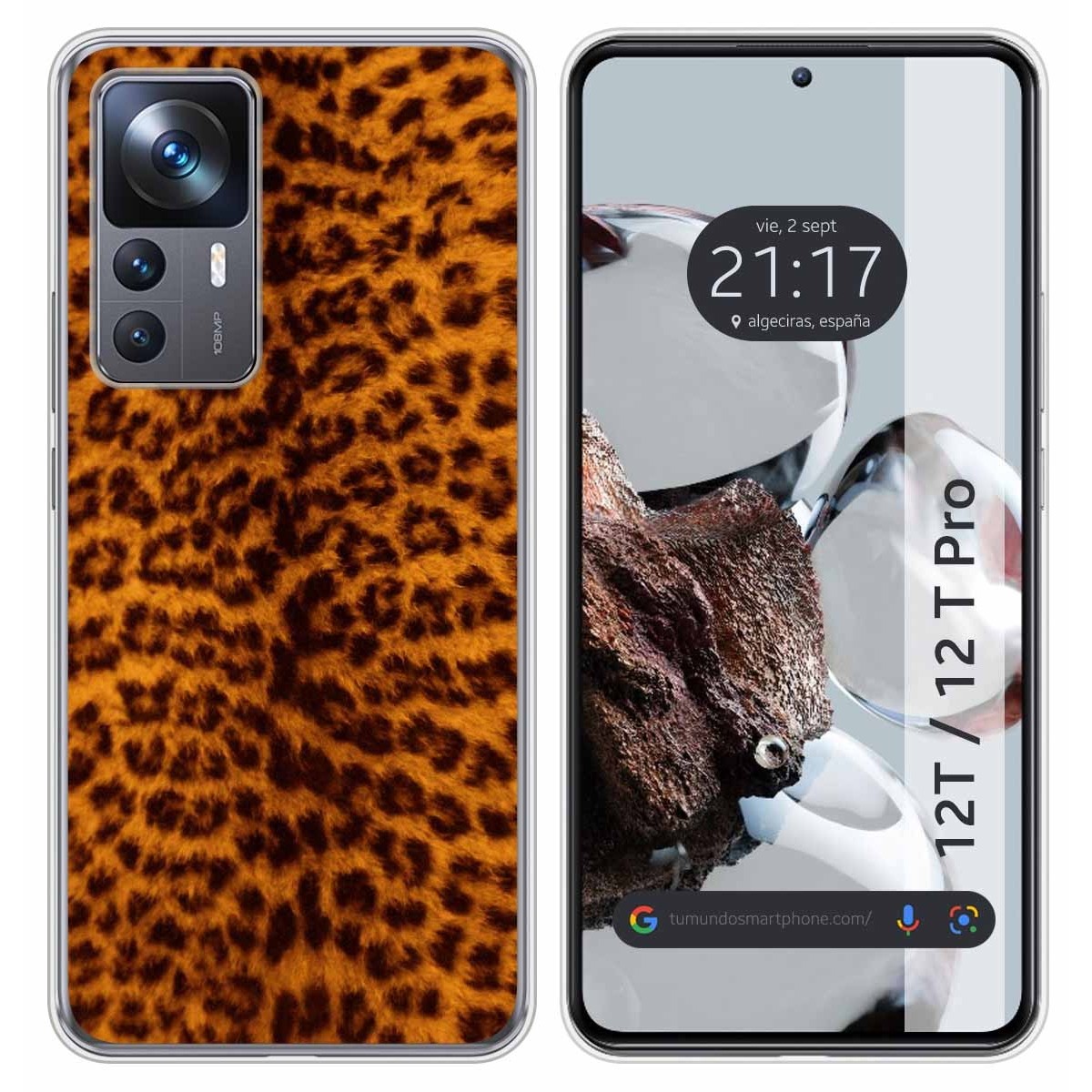 Funda Silicona para Xiaomi 12T / 12T Pro 5G diseño Animal 03 Dibujos