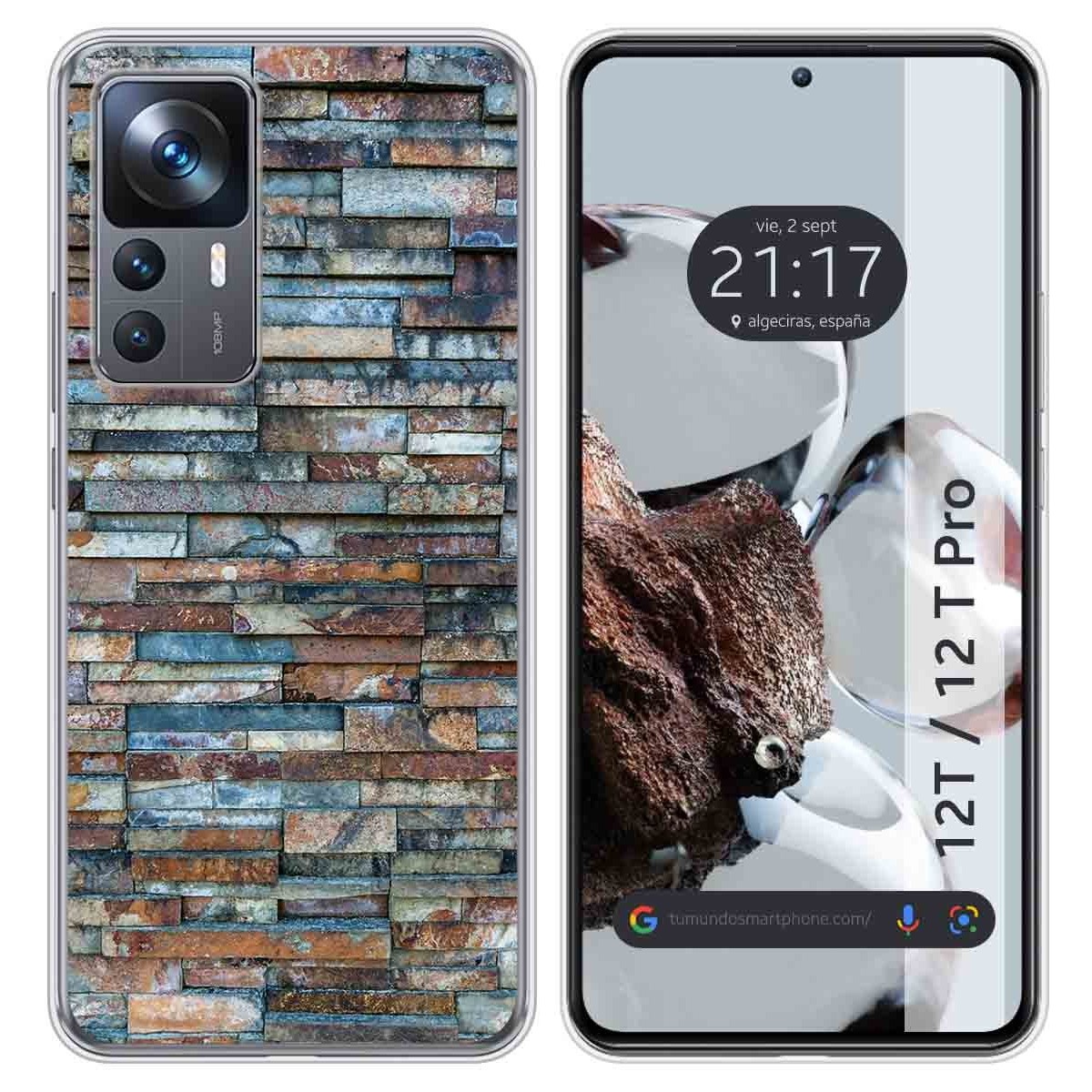 Funda Silicona para Xiaomi 12T / 12T Pro 5G diseño Ladrillo 05 Dibujos