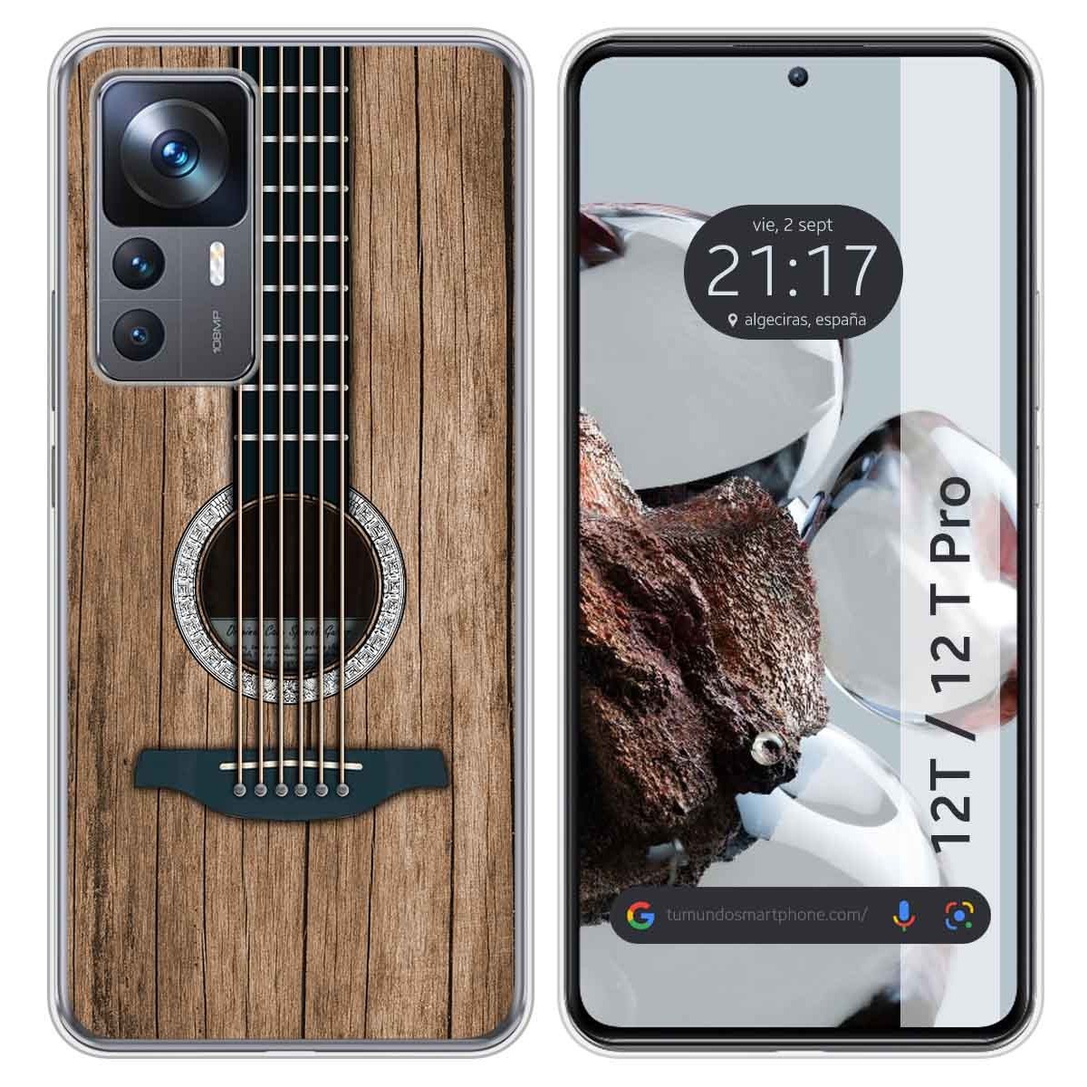 Funda Silicona para Xiaomi 12T / 12T Pro 5G diseño Madera 11 Dibujos